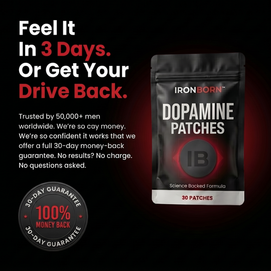 IronBorn Performance Patch — Focus, Energy, Drive & Confidence