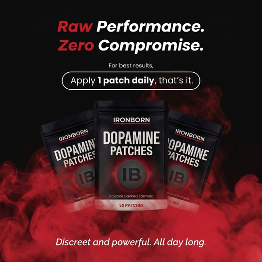 IronBorn Performance Patch — Focus, Energy, Drive & Confidence